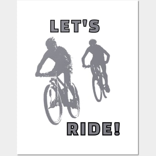 Let's Ride Posters and Art